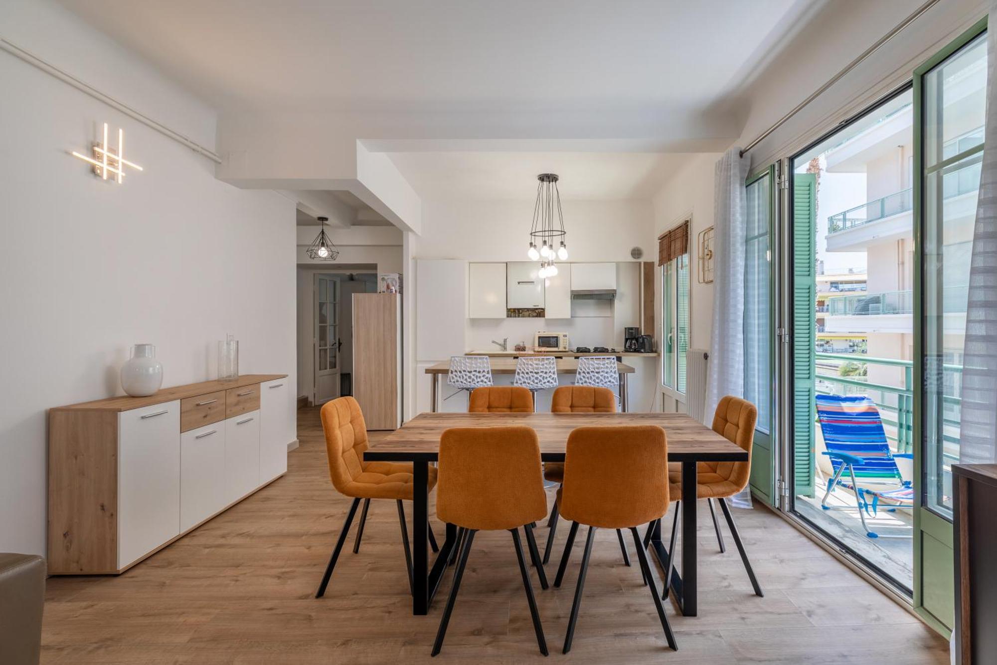 Louis Gallet Juan Les Pins 2 Min Des Plages - 6 Couchages מראה חיצוני תמונה